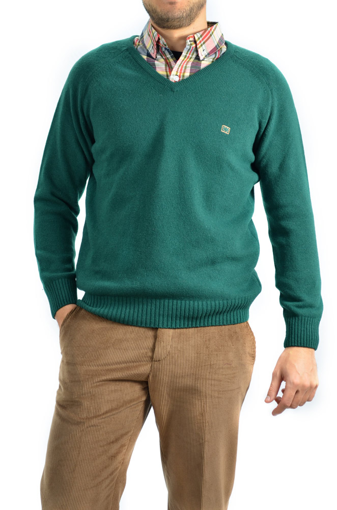 JERSEY BROWN JURY VERDE BOTELLA