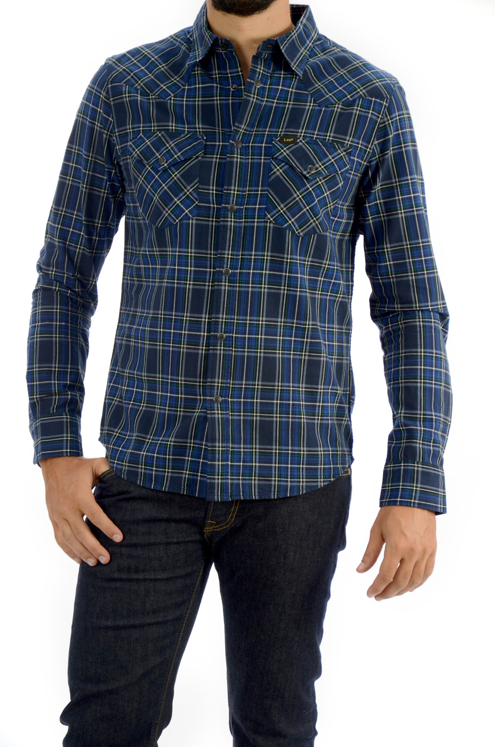 CAMISA LEE WESTERN SHIRT NIGHT SKY