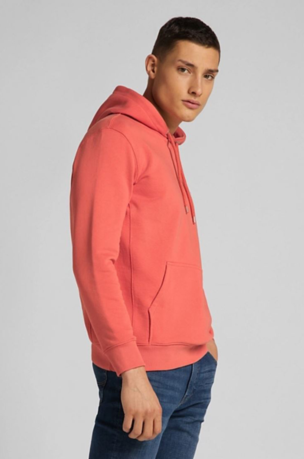 Sudadera Lee Plain Hoodie Washed Red