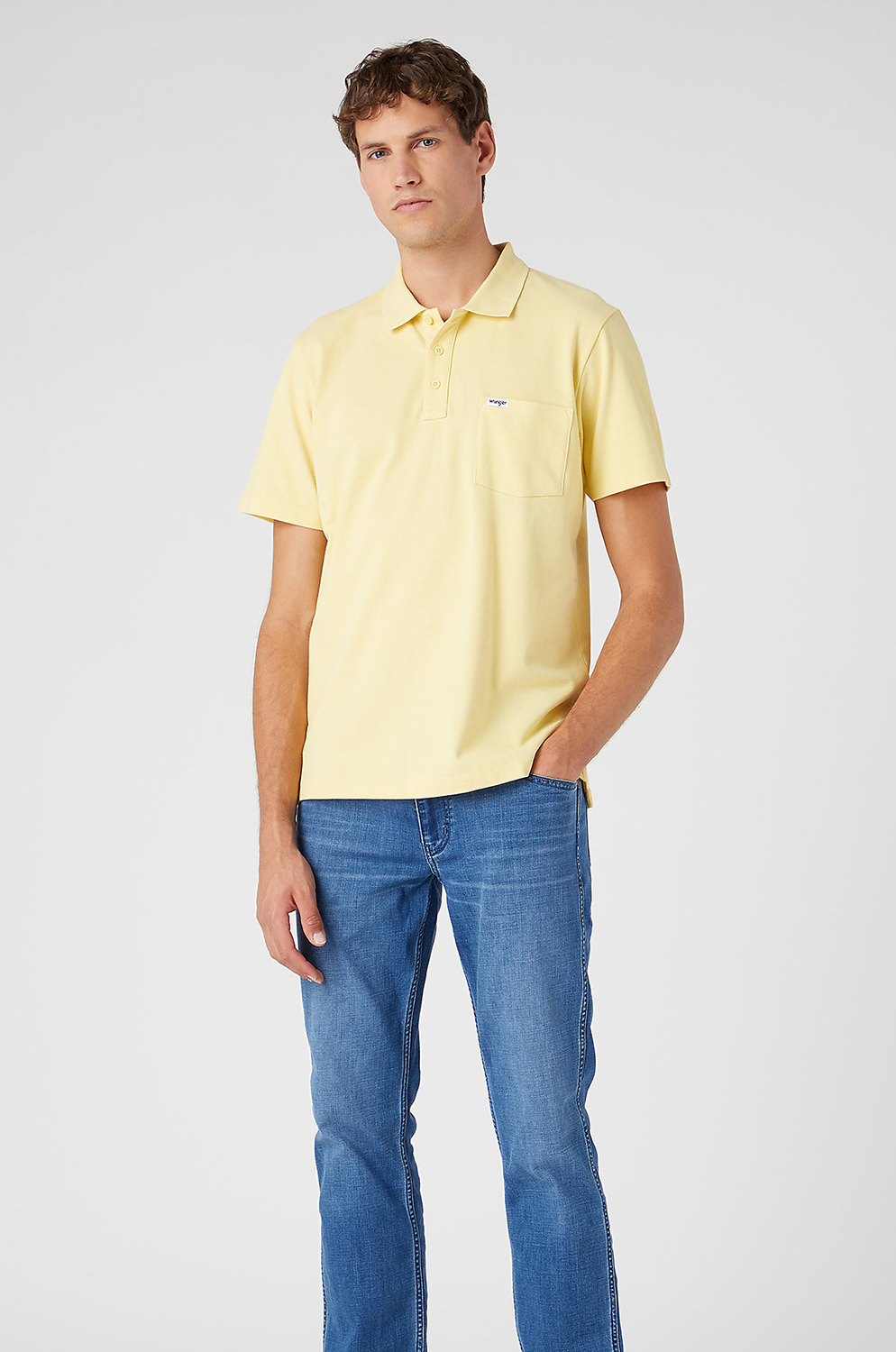 Camisero Wrangler Polo Shirt Pineapple Slice