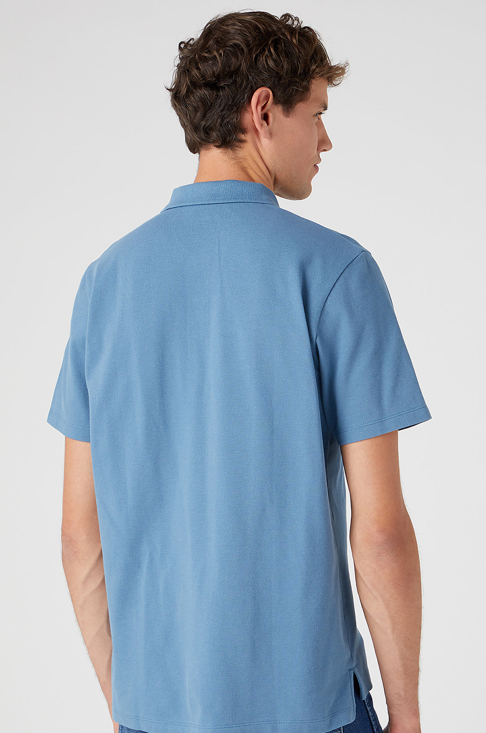 Camisero Wrangler Polo Shirt Captains Blue