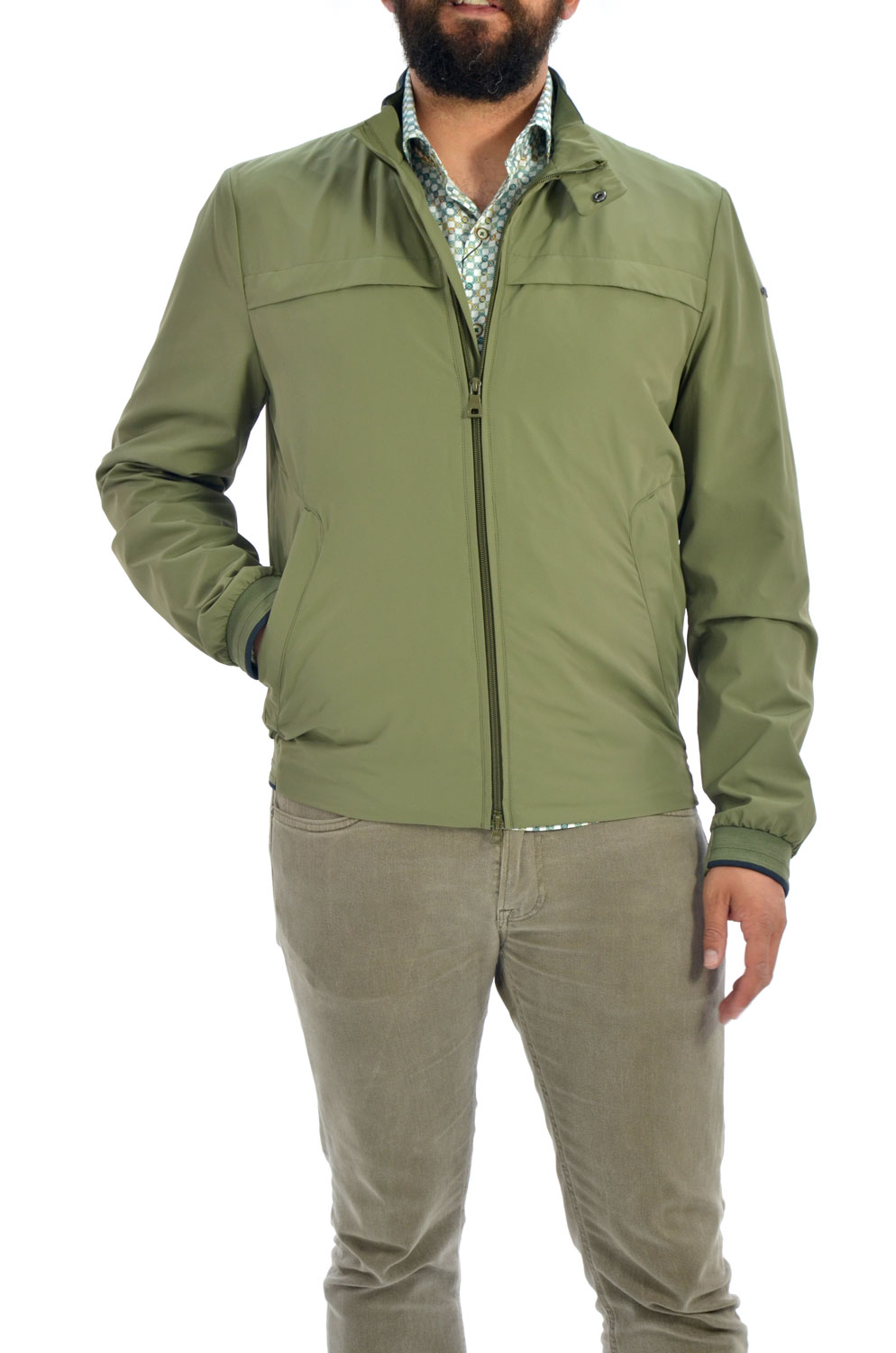 Cazadora Geox Mod M3522U Verde