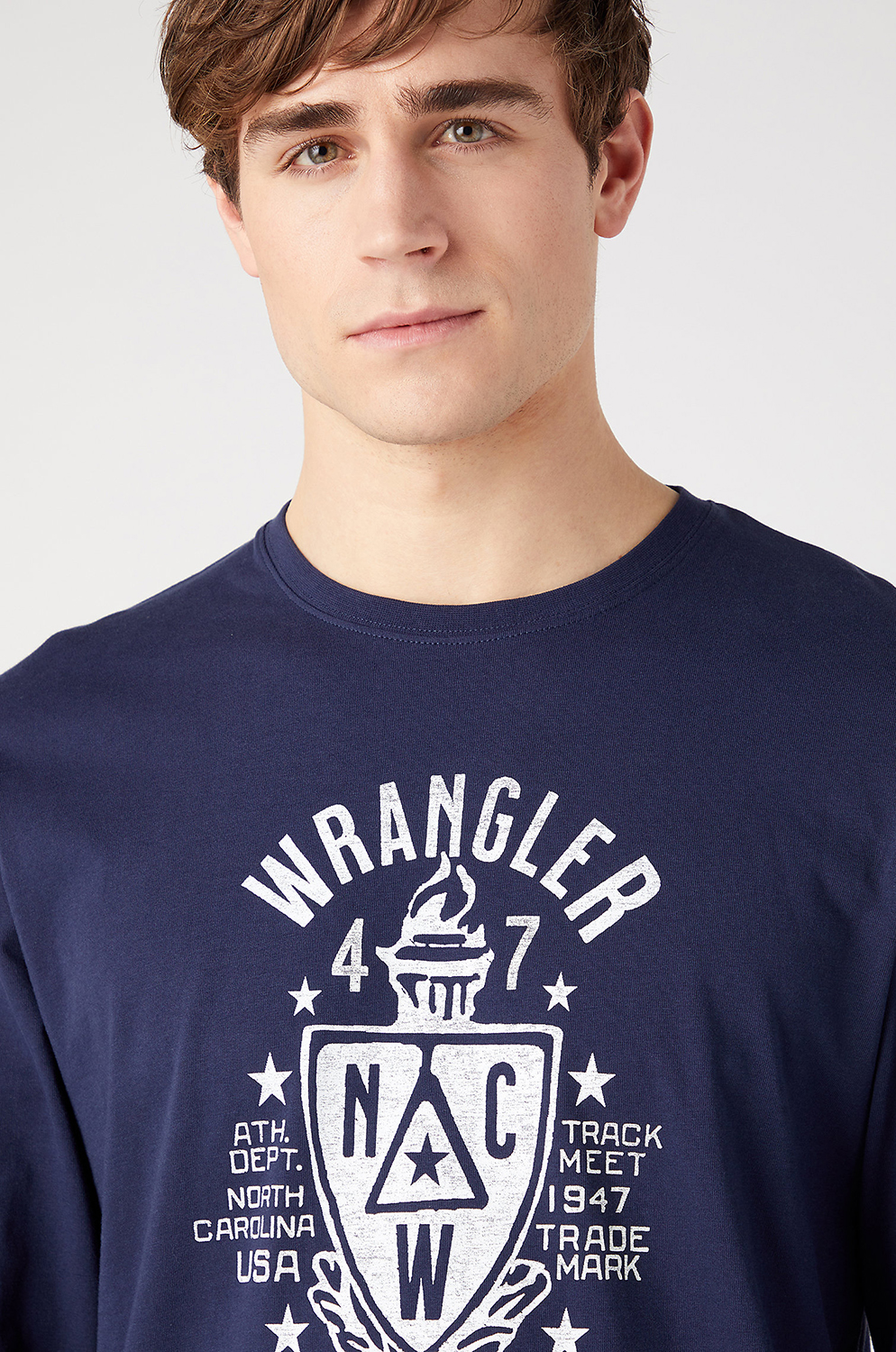 Camiseta Wrangler Americana Tee Navy