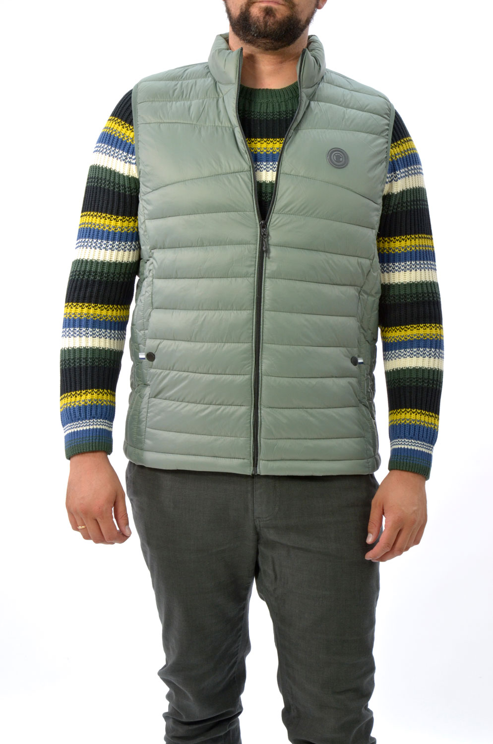 Chaleco Coronel Tapioca Mod Alondra Verde
