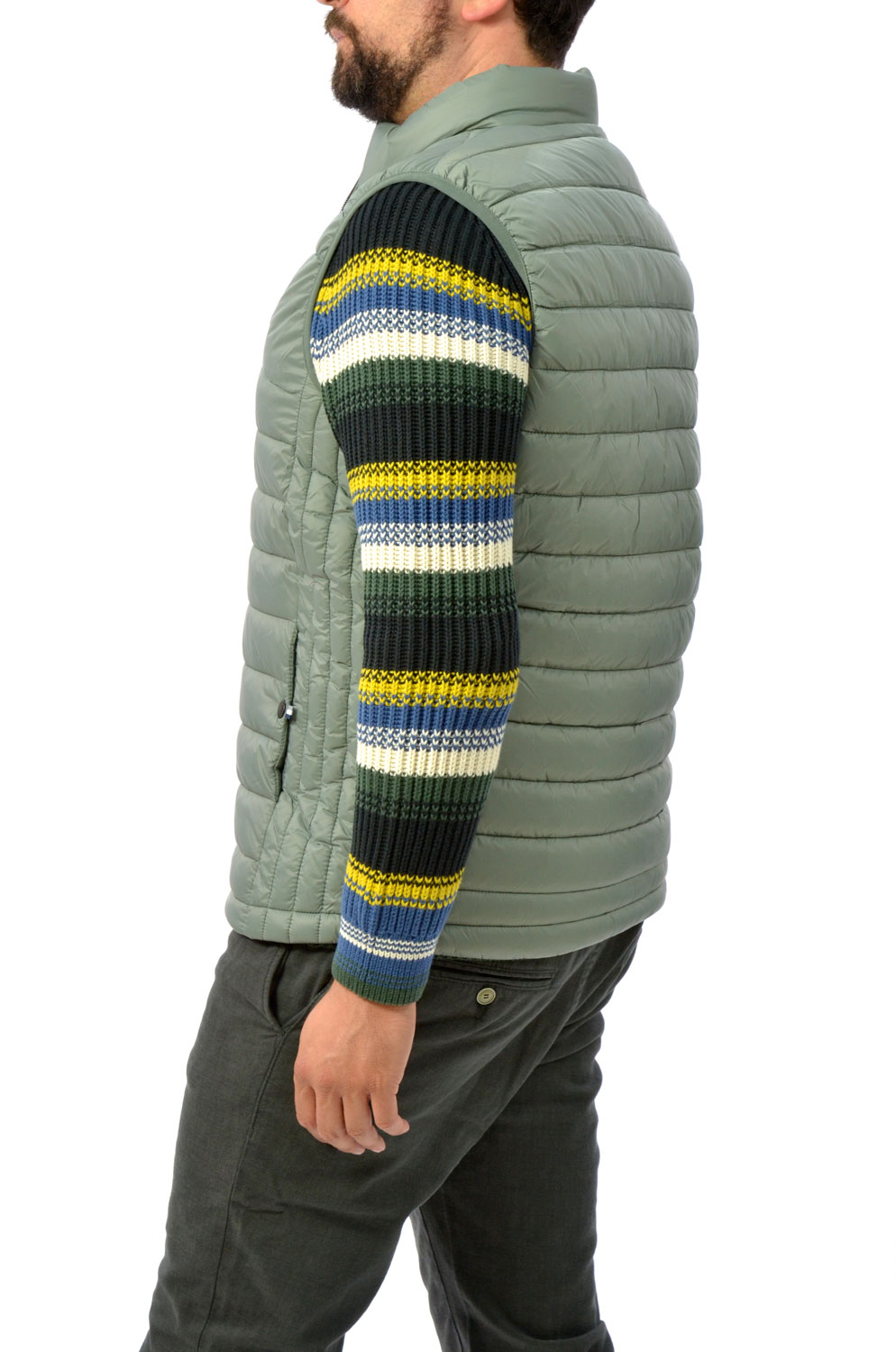 Chaleco Coronel Tapioca Mod Alondra Verde