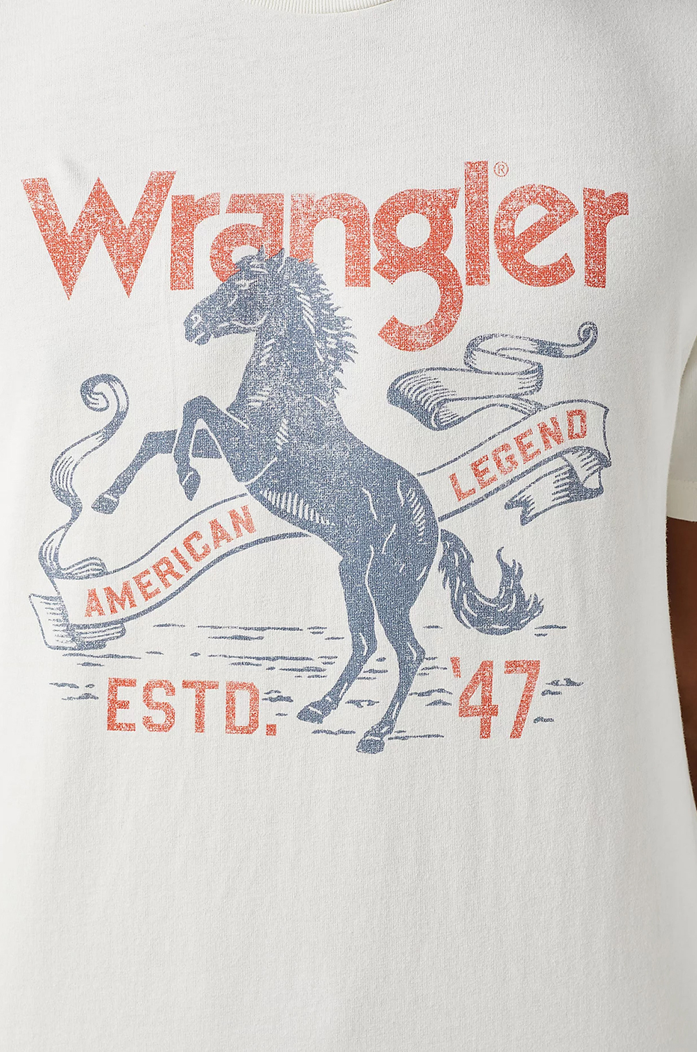 Camiseta Wrangler Americana Tee Worm White