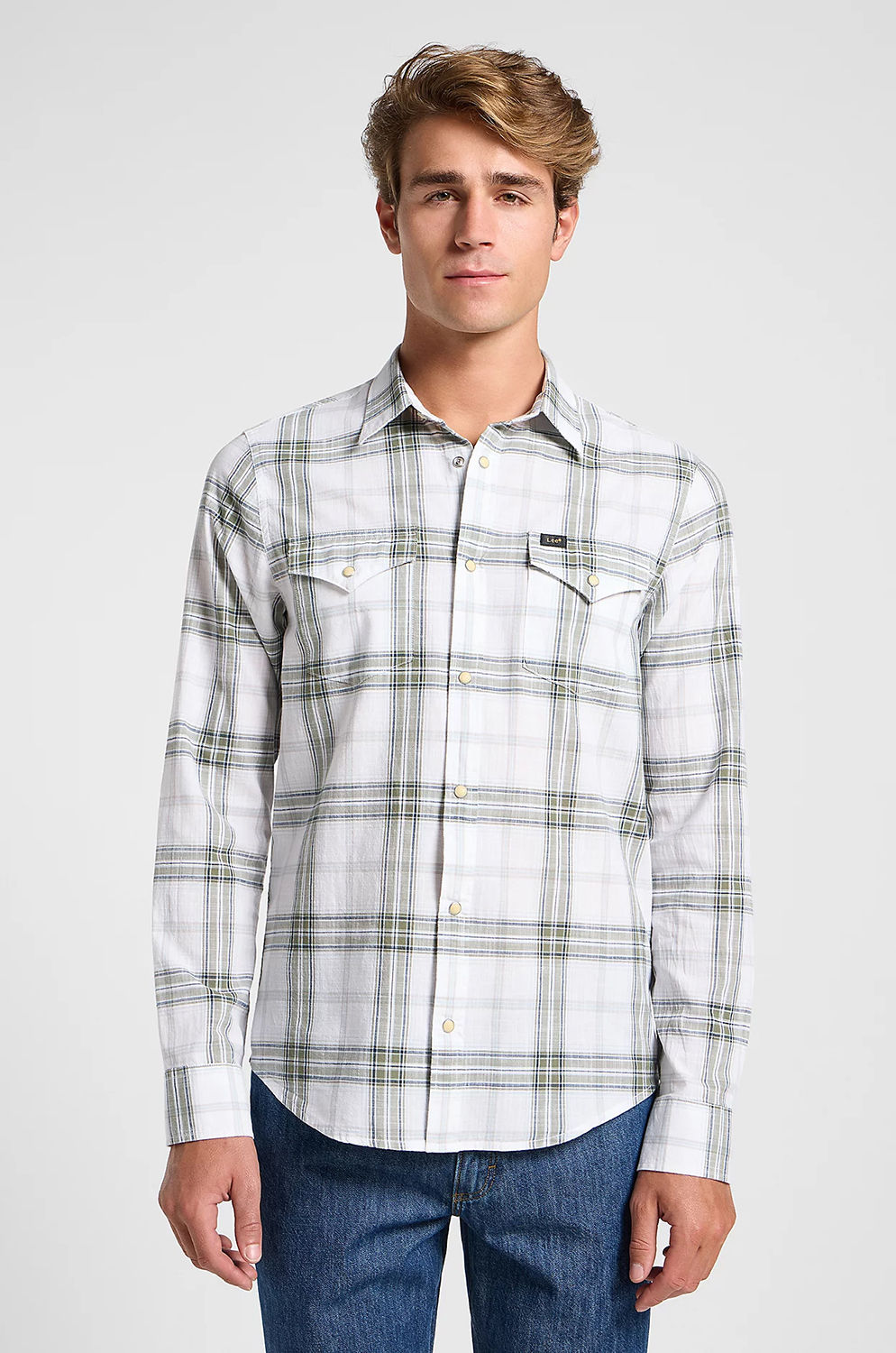 Camisa Lee Clean Western Shirt Mercantile