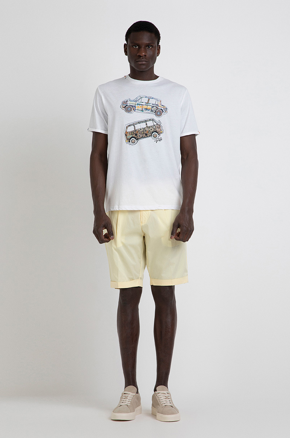 Camiseta Markup Mod Mk891062 Blanco