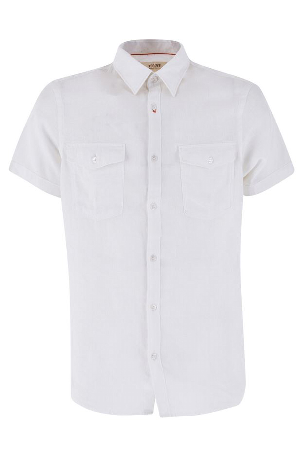 Camisa Yes Zee Mod C702 Blanco