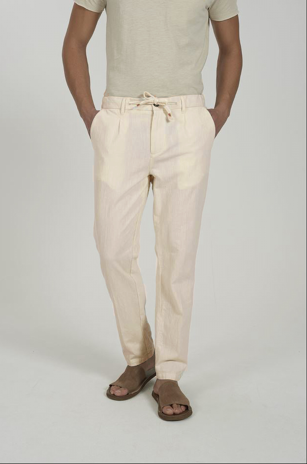 Pantalon Yes Zee Mod P670 Beig