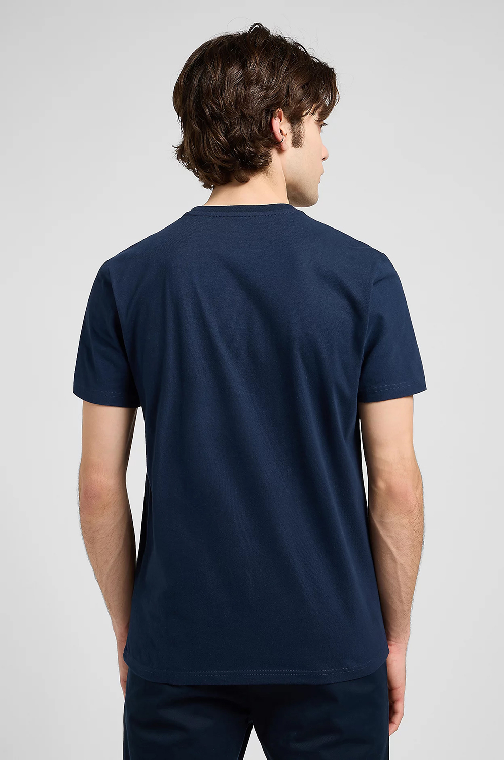 Camiseta Lee Essencial Graphic Tee Rive Navy