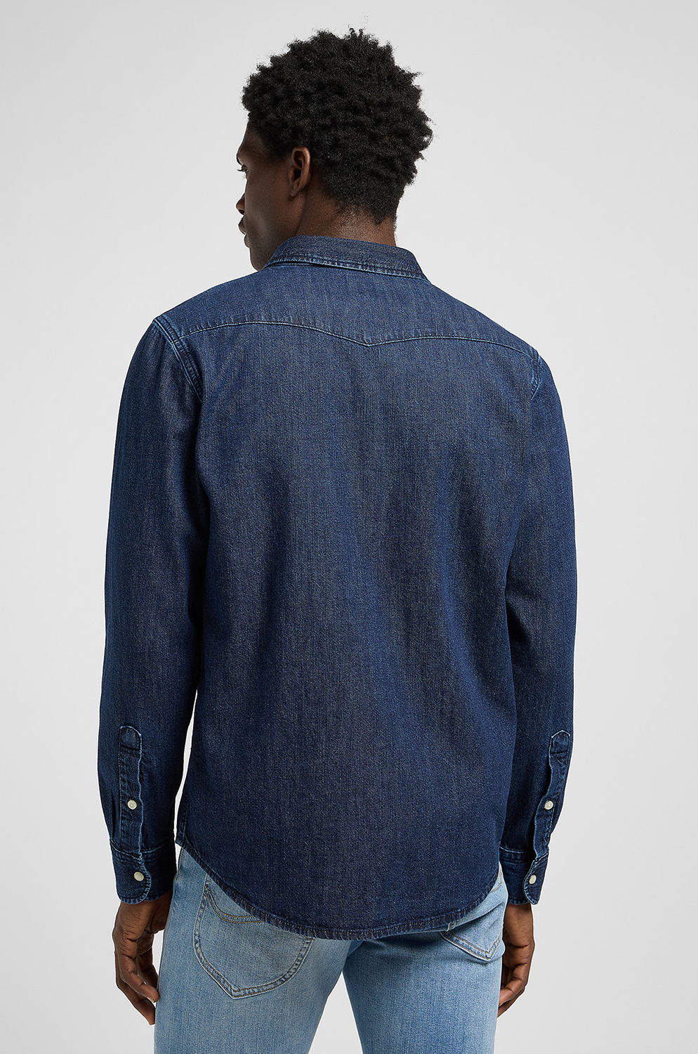 CAMISA VAQUERA LEE REGUALAR WESTERN SHIRT RINSE