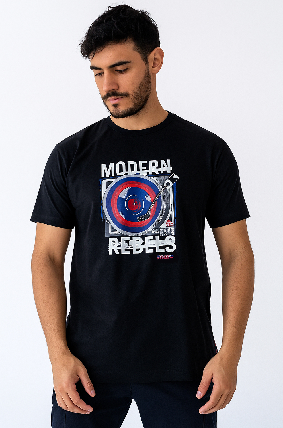Camiseta Merc Mod Croke Negro