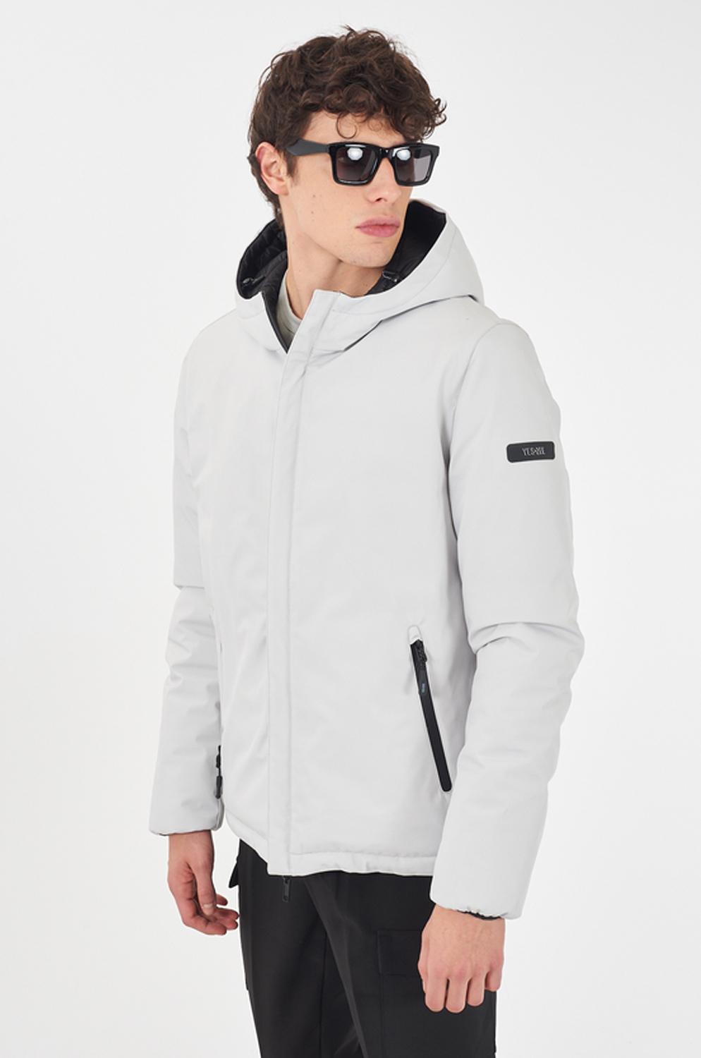 PARAKA REVERSIBLE YES ZE BLANCO MARINO