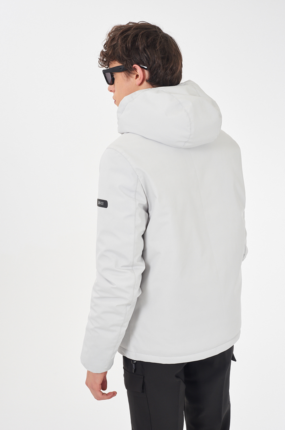 PARAKA REVERSIBLE YES ZE BLANCO MARINO