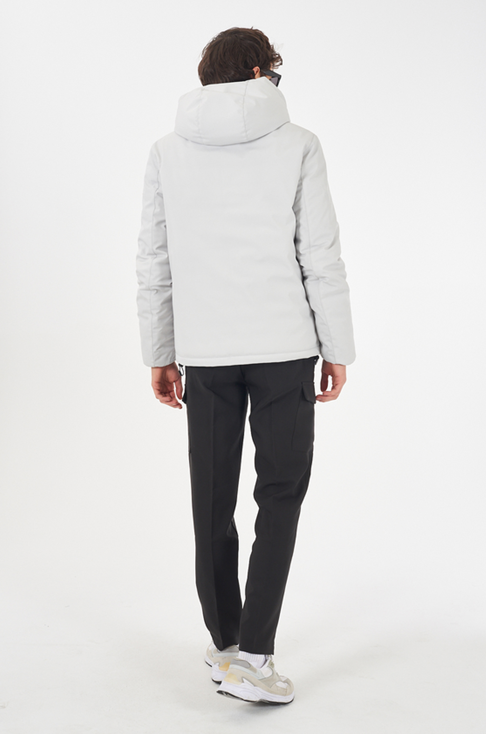 PARAKA REVERSIBLE YES ZE BLANCO MARINO