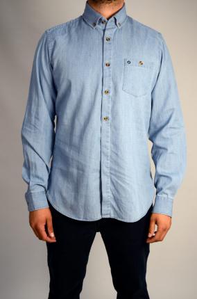 CAMISA FYORD F07125 TEXEL DENIM AZUL CLARO - Ver los detalles del producto