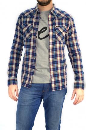 CAMISA LEE WESTERN SHIRT BRIGHT NAVY - Ver los detalles del producto