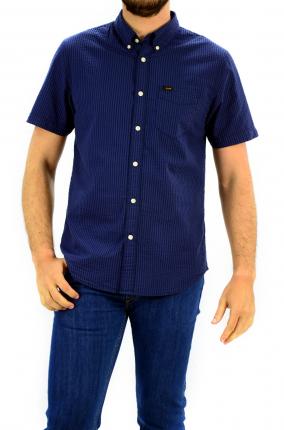 CAMISA LEE BUTTON DOWN NAVY DROP - Ver los detalles del producto