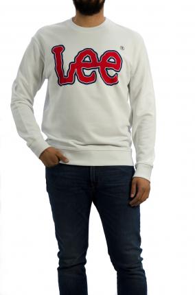 SUDADERA LEE LOGO SWS WHITE - Ver los detalles del producto