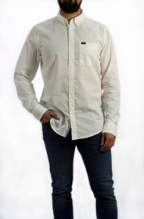 CAMISA LEE BUTTON DOWN WHITE - Ver os detalles do produto