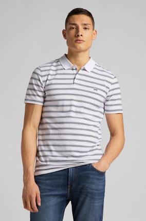 Camisero Lee Stripy Polo White - Ver los detalles del producto