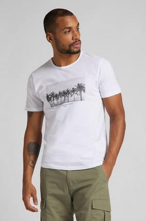Camiseta Lee Picture Tee White Canvas - Ver los detalles del producto