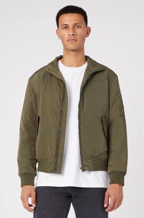 Bomber Wrangler Jacket Militare Green - Ver os detalles do produto