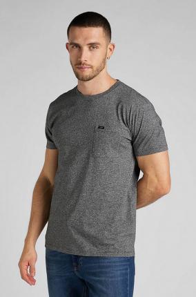 Camiseta Lee Ultimate Pocket Tee Black - Ver os detalles do produto