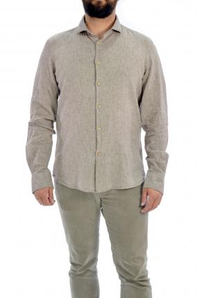 Camisa Yes Zee Mod C505 Tostado - Ver los detalles del producto