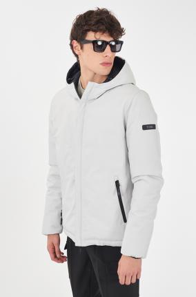 PARKA REVERSIBLE YES ZE BLANCO MARINO - Ver os detalles do produto