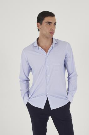 Camisa Yes Zee Mod C505 Azul - Ver los detalles del producto