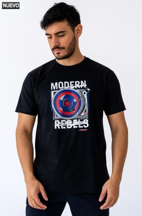 Camiseta Merc Mod Croke Negro - Ver los detalles del producto